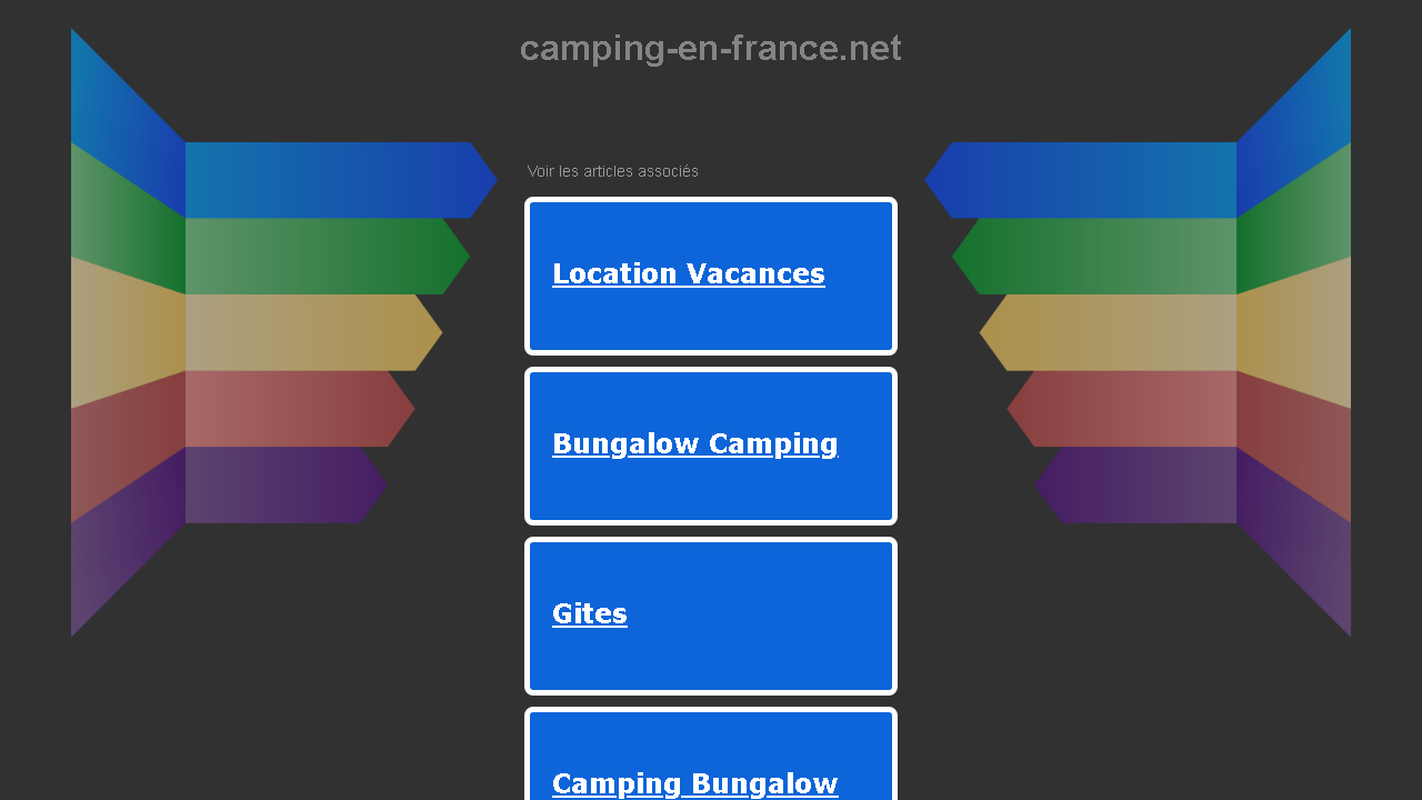 Capture d'écran de http://www.camping-en-france.net/